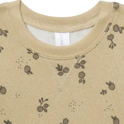 2-Piece Neutral Apples Snug Fit Pajama Set