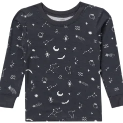 2-Piece Neutral Halloween Night Viscose Snug Fit Pajama Set