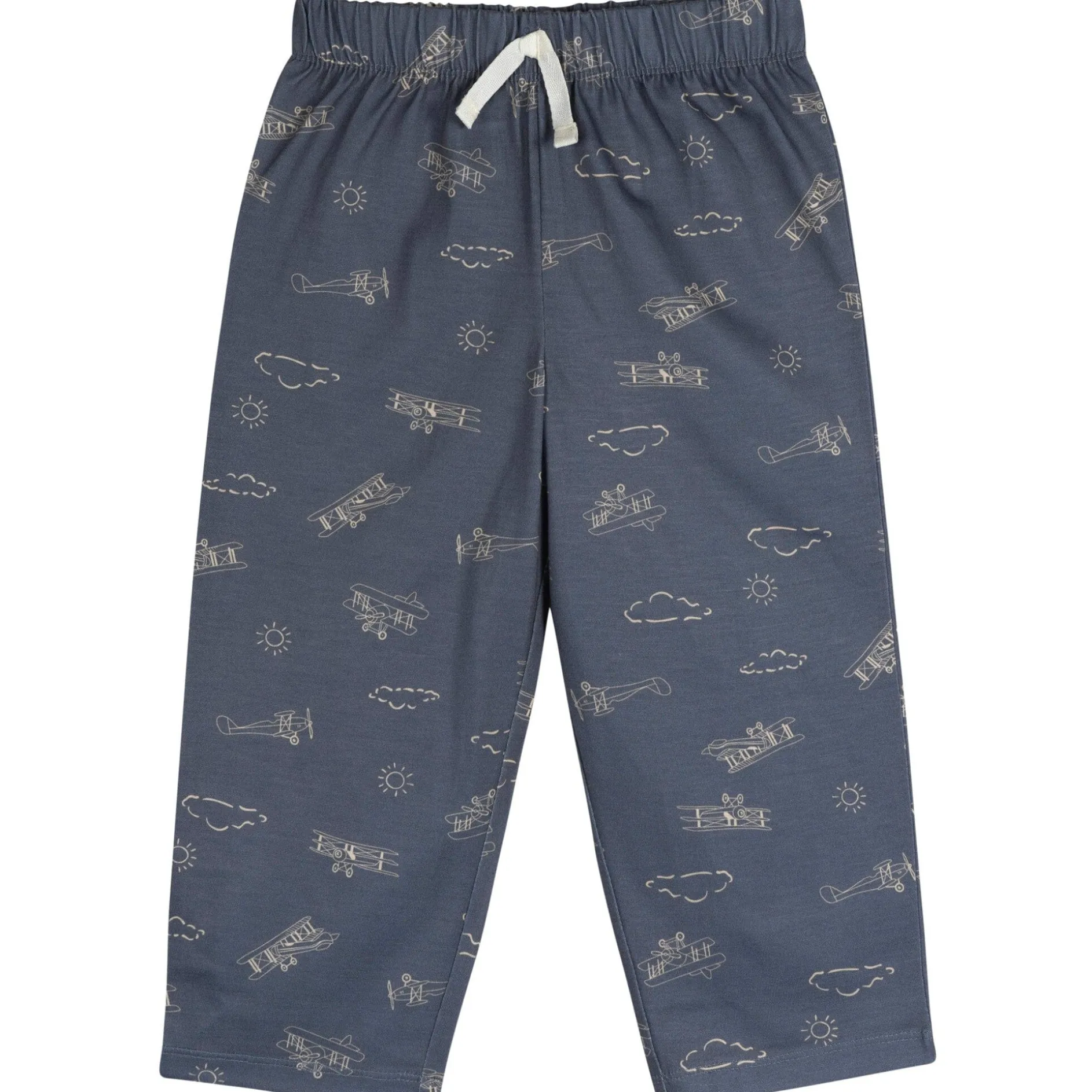 2-Piece Toddler Boys Airplane Pajama Set