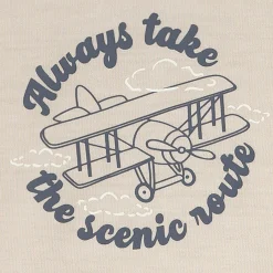 2-Piece Toddler Boys Airplane Pajama Set