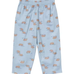 3-Piece Toddler Boys Bear T-Shirt, Shorts & Pants Pajama Set