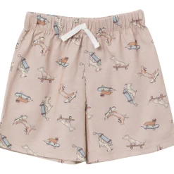 2-Piece Toddler Boys Dog Pajama Shorts Set