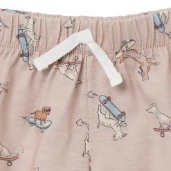 2-Piece Toddler Boys Dog Pajama Shorts Set