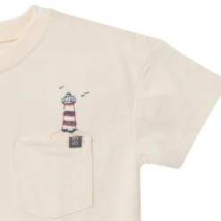 2-Piece Toddler Boys Lighthouse Top and Cargo Shorts Set