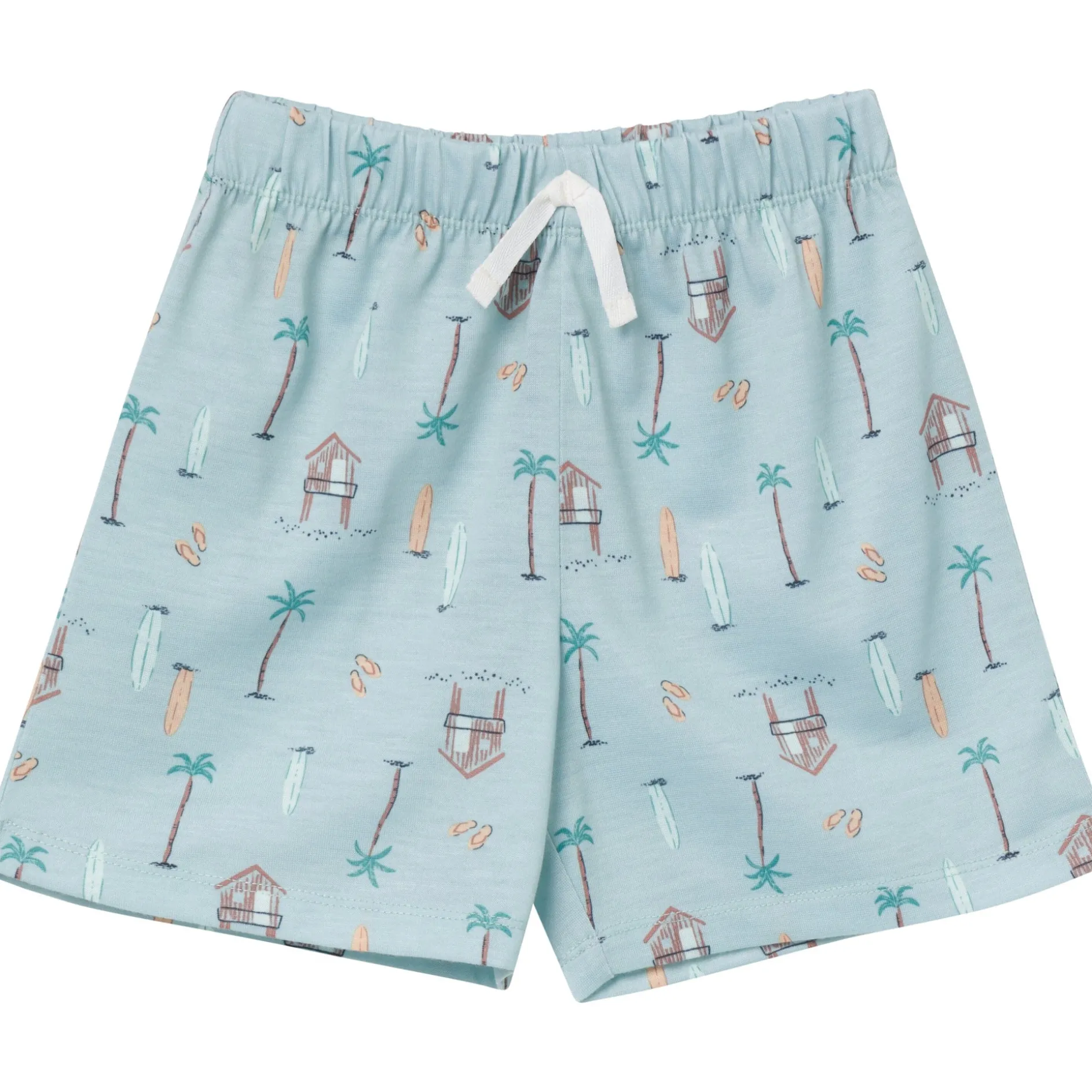 2-Piece Toddler Boys Sea Pajama Shorts Set