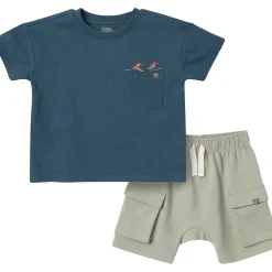 2-Piece Toddler Boys Surfers Top and Cargo Shorts Set