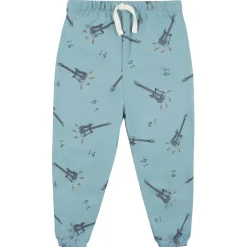 2-Piece Toddler Boys Teal Guitars Sweatshirt & Pant Set, 5T