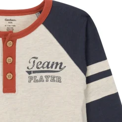 2-Piece Toddler Boys Team Player Top & Joggers Set