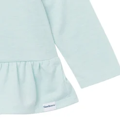 2-Piece Toddler Girls Bunny Peplum Pajama Set