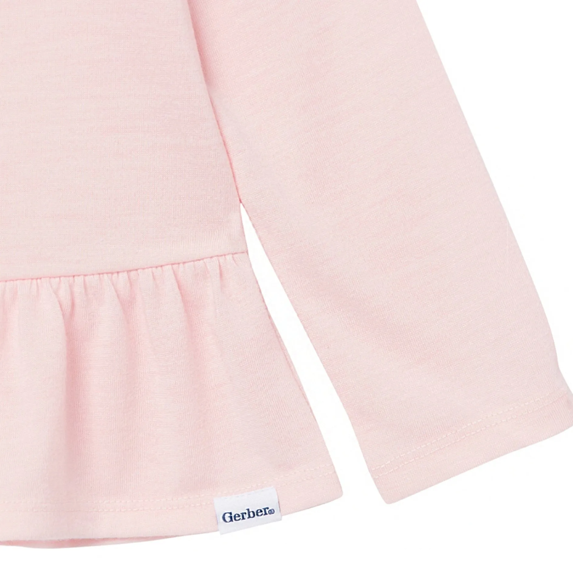 2-Piece Toddler Girls Deer Peplum Pajama Set