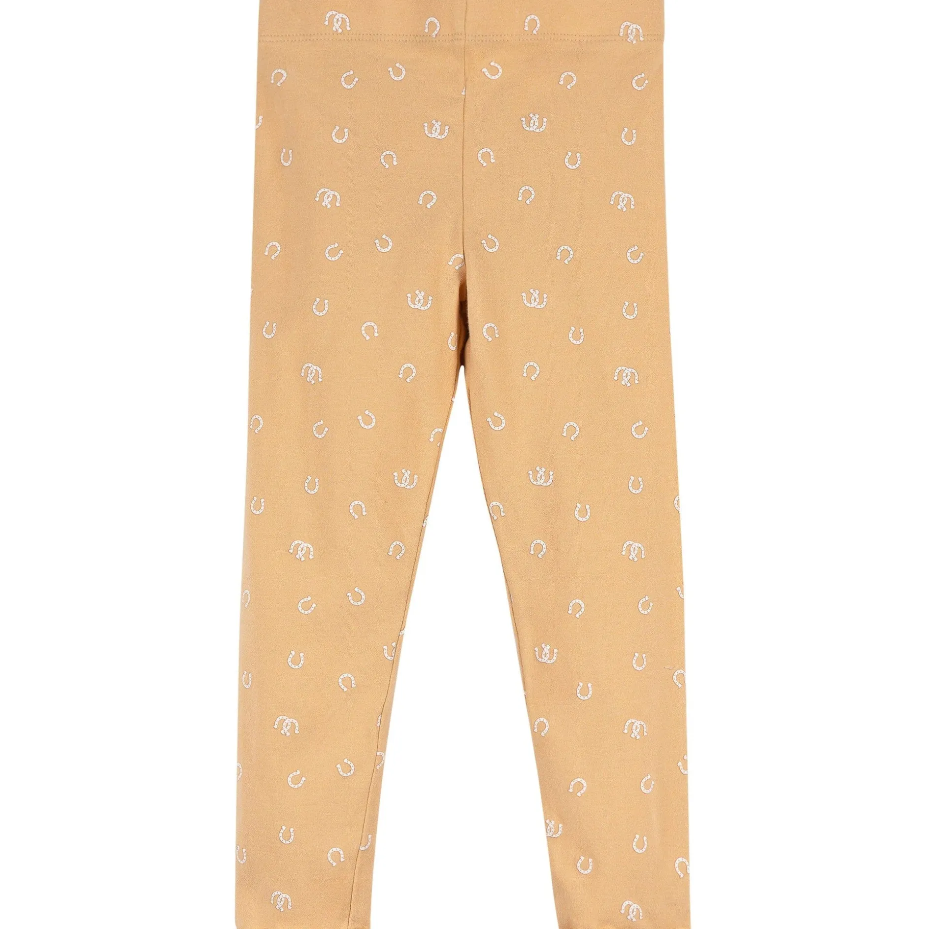2-Piece Toddler Girls Horseshoes Top and Legging Set