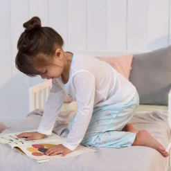 2-Piece Toddler Girls Sea Pajama Set