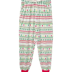 2-Piece Women's Oh What Fun Fair Isle Hacci Pajama Set