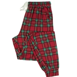 2-Piece Women's Stewart Plaid Hacci Pajama Set