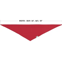 Red Hacci Pet Bandana