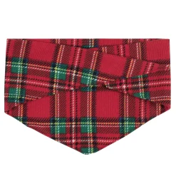 Stewart Plaid Hacci Pet Bandana