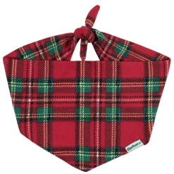 Stewart Plaid Hacci Pet Bandana
