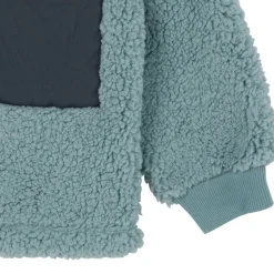 Toddler Boys Blue Sherpa Jacket