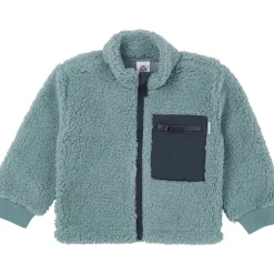 Toddler Boys Blue Sherpa Jacket