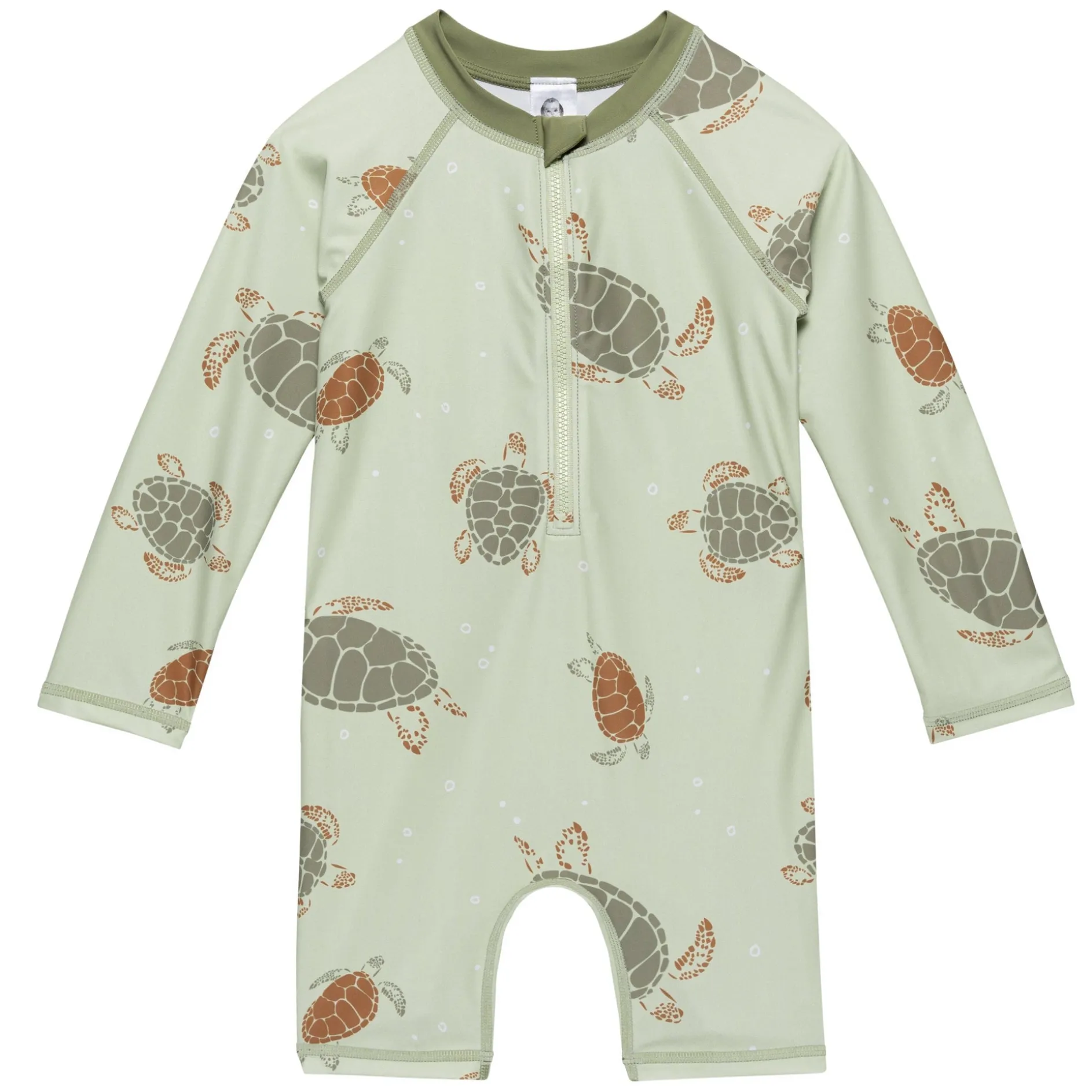 Toddler Boys UPF 50+ Turtle Rash Guard