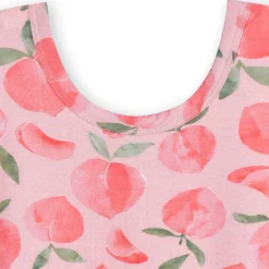 Toddler Girls Just Peachy Buttery Soft Viscose Made from Eucalyptus Twirl Dress