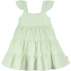 Toddler Girls Pick-A-Daisy Tiered Cotton Gauze Dress
