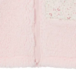 Toddler Girls Pink Sherpa Jacket