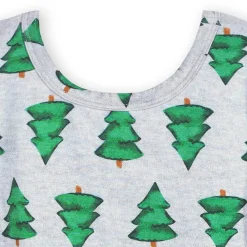 Toddler Girls Spruce Buttery Soft Viscose Made from Eucalyptus Holiday Twirl Dress