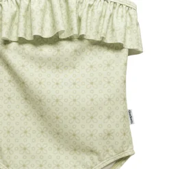 Toddler Girls UPF 50+ Eyelet Floral Print One-Piece Swimsuit