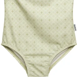 Toddler Girls UPF 50+ Eyelet Floral Print One-Piece Swimsuit