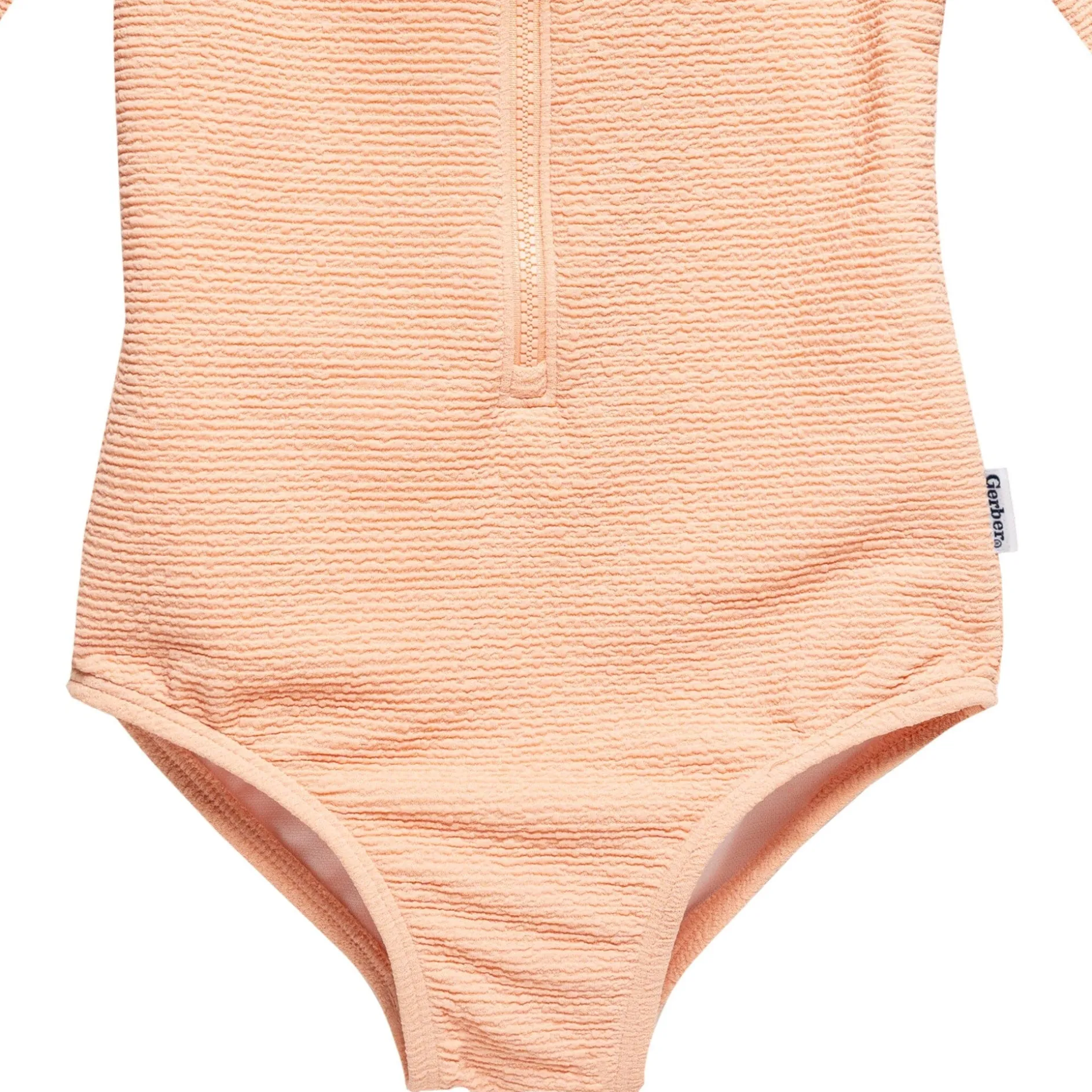 Toddler Girls UPF 50+ Peach Rash Guard