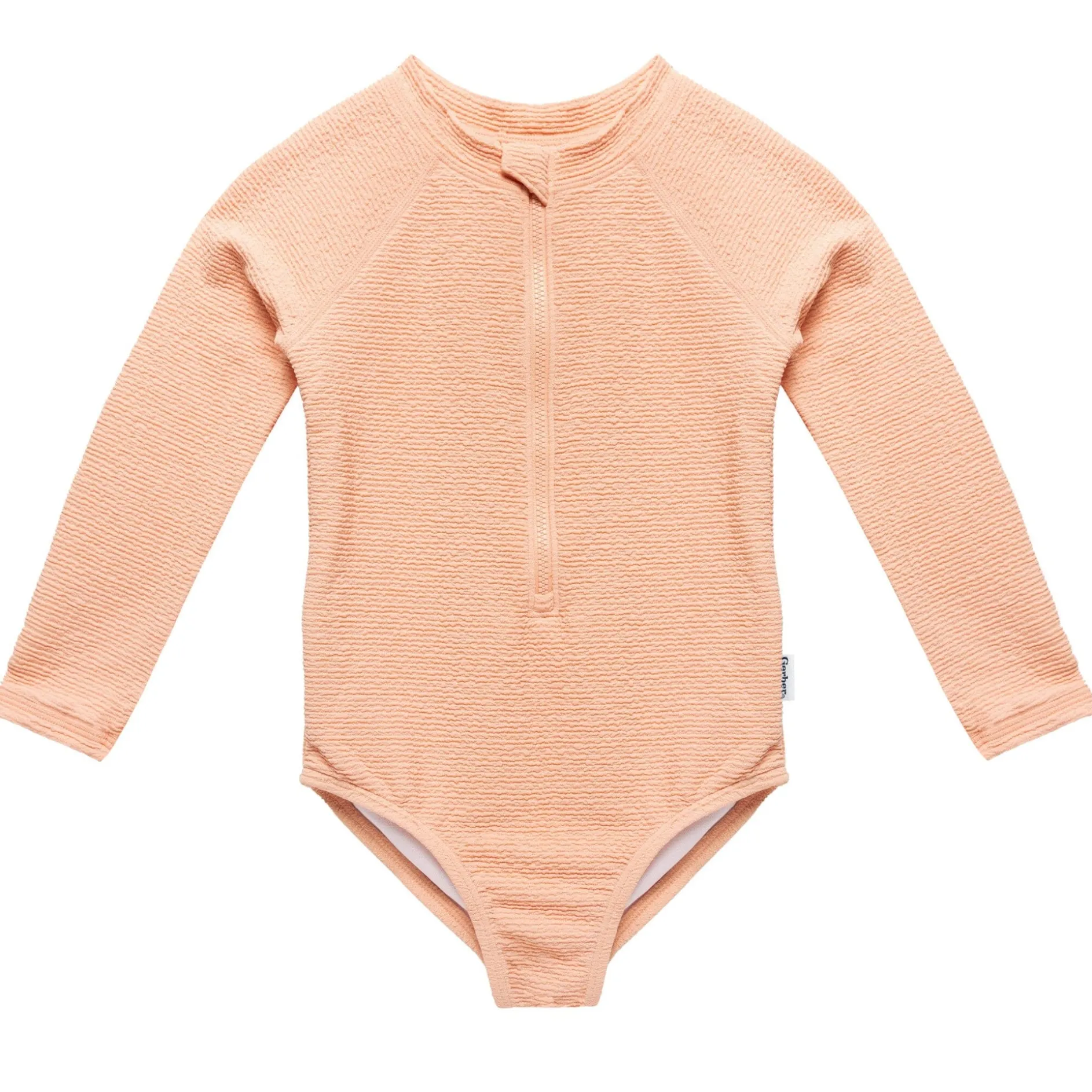 Toddler Girls UPF 50+ Peach Rash Guard