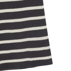 Womens Ivory Stripe Sweater Knit Pants