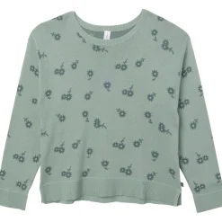 Womens Medium Sky Daisies Sweater