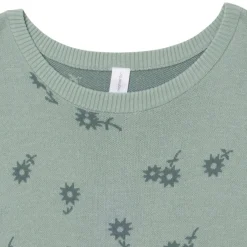 Womens Medium Sky Daisies Sweater