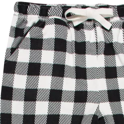 Women’s 2-Piece Hacci Buffalo Plaid Pajama Set